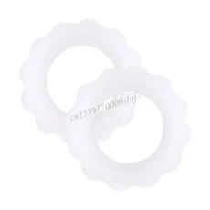 모유수유 미묘한 피부에 부드럽게 은색 간호 컵을위한 1 쌍 실리콘, 01 CHINA, 02 L