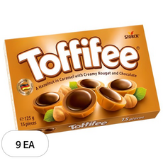 토피피 초콜릿, 125g, 9개