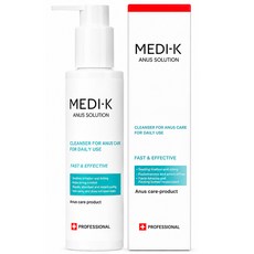 약국입점 메디케이 아누스솔루션 항문세정제 대용량 200ml 가려움 냄새 사타구니 항문전용 여성 남성 청결제 클렌저, 1개