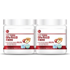 엔썸잇 프리미엄 아누카사과 추출분말 100% 비오틴, 90g, 2개