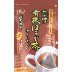 이가타의 유기 호지 차 티백 (3g x 14p) ×4봉투, 1g, 4개, 14개입