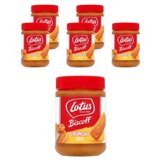 로투스 비스코프 크런치 스프레드, 380g, 6개