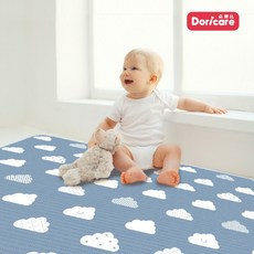 超Q彈抗菌遊戲地墊120x180cm-可裁切, 晴空雲朵