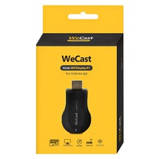 위캐스트 무선 미러링 MHL 동글, WIFI Display K1, 1개