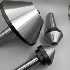 高精度莫氏4號5號6號傘形回轉頂尖 重型大頭蘑菇活頂針, 1個, 4號大頭130傘型活頂尖小頭40-75度