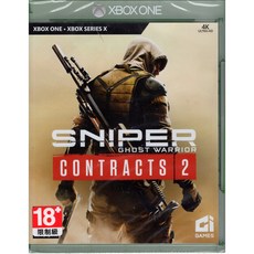 XBOX ONE 狙擊之王 幽靈戰士 契約2 Sniper: Ghost Warrior 中文版