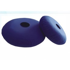 甜甜圈支撐減壓墊 中空坐墊 孕婦產後痔瘡適用 舒適, 1個, 藍色