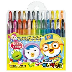 뽀로로미니색연필 24색 지구화학 jmc84192YZ, 본상품