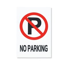 NO PARKING 안내판 spi+3795RD