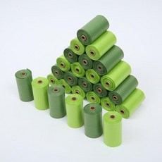 一體式貓砂鏟套裝 大鏟面設計 快速落沙, 1個, 10卷可降解垃圾袋