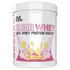 EVLUTIONNUTRITION 分離乳清蛋白粉 粉紅檸檬水口味, 1個, 500g