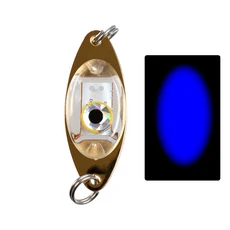 어군탐지기 어탐기 LED 야광 낚시 조명 배터리 포함 야간 어군 탐지기 수중 슈퍼 방수 형광 야광 6cm/7.8g, 04 blue