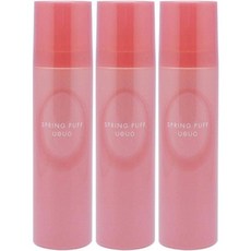 UEVO 우에보 스프링 퍼프 헤어 스타일링 폼 200ml 3팩, 3개