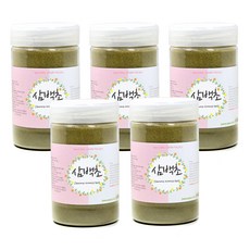 숲으로허브 천연곡물팩 삼백초가루 통 70g, 5개, 1개입