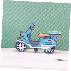 미니 스쿠터 오토바이 나무 조립 모형 DIY 만들기 1(pc)