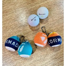 TaylorMade 高爾夫小球包 置球包 可收納2顆球, 湖水綠, 1個