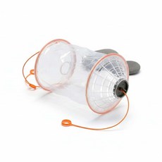 휴대하기편한통발 입어망 간편 비닐어포기 접이식 휴대용 통발 어망 30cm 계곡낚시 낚시어망, HS비닐어포기통발