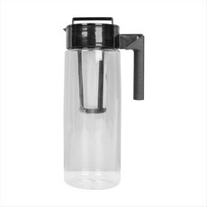 콜드 브루 아이스 커피 메이커 밀폐 씰 핸들 커피 주전자 미끄럼 방지 핸들 커피 주전자, 2000ML, 1개