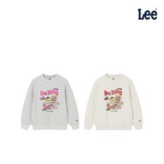 리 LEE 키즈 베어LEE 그래픽 맨투맨 LK2601CR14 701284