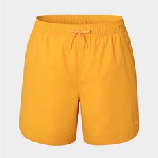 BARREL 男款單層海灘褲, 黃,095/M