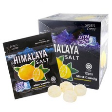 히말라야 솔트 소금캔디 민트 레몬맛, 15g, 12개