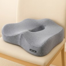 디모어 3D 4세대 바른자세 기능성 쿠션 방석, 그레이