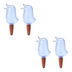 제이라이프 투명 아기새 자동 급수기 블루, 4개