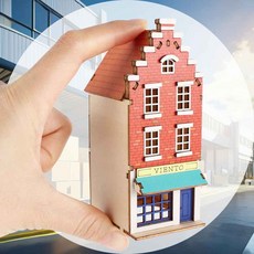 미니 카페드 유럽 비엔토 나무입체퍼즐 나무모형 방과후교실 나무조립 취미만들기 홈스쿨링