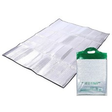 가오스 국내생산 방수 야외매트 은박 돗자리 대형, 실버