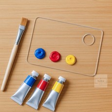 6보급창고 투명 아크릴 팔레트 2p 미니팔레트