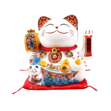 招財貓擺件 八方來財 生意興隆 招財進寶, 一帆風順