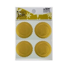 상장스티커(동상 한문 지름45mm), 단품없음, 없음, 상세설명 참조