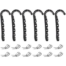 주니어 및 시니어 하키 스틱을 위한 UICE 스틱 블레이드 프로텍터 오프 스 트레이닝 보호 커버 - 장비 액세서리 6개