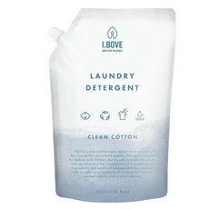 아이보브 베이직 고농축 클린코튼 아기 세제 리필, 1개, 1.2L