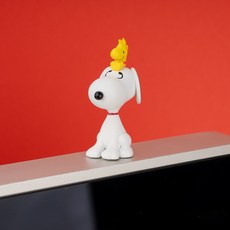 스누피 모니터 피규어 캐릭터 귀여운 차량용 소품 굿즈 장식 보기만해도 기분이 업업