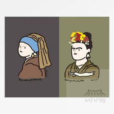 소망상점 달페이퍼 명화 3종 엽서 postcard 선물카드, 1 고흐