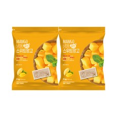 (소비기한 26.08.28) [웰팜] 냉동스위트망고(베트남), 2개, 2kg
