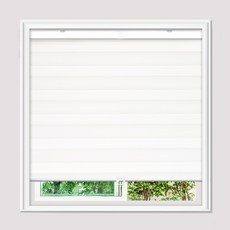 [무코드 줄없는 머큐리 콤비 블라인드 _ H 125cm -1 ] 코드리스 사이즈 주문제작 롤스크린 커튼 아파트 거실 주방 안방 브라인드 아이방 가로 90cm -190cm