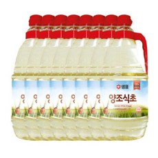 샘표 합성향없는 양조식초 8개 (1박스), 1개