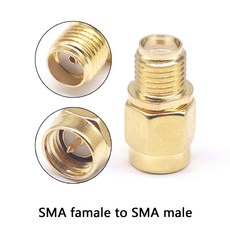 1/5/10/100PCS 모든 황동 1PC SMA SMA 남성 여성 금도금 RP SMA 남성 RP SMA 암 커넥터 RF 어댑터 스트레이트 벤트 L/T, 1pcs, SMA J to SMA K 1