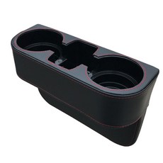 다데 자석 레더 사이드 수납 고가 포켓 차량 틈새 내부 컵홀더 공간 시트