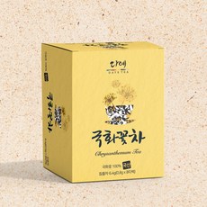 [본사직영] 다예 100% 국산 맛있는 국화차 건강차 8티백 사각 티백차, 3개, 8개입, 800mg