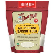 Bob's Red Mill 無麩質麵粉, 1個, 1.24kg
