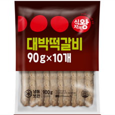식자재왕 대박떡갈비 900g 김밥용, 3개