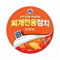 사조 안심따개 찌개참치, 100g, 8개