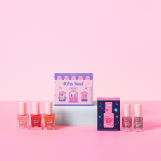 [Ham Soah] 兒童指甲油 2 件套, 1套, 霓虹+心形