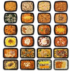 미스터네이처 로칼 다이어트도시락 24종 한달식단 즉석 곤약밥 반찬 컵밥 냉동 배달, 24개