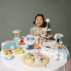 안젤로크레마 원목 주방놀이 소꿉놀이 세트, 5.조리도구