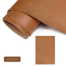 인조가죽시트지 가죽 수선패치 툴링 시트 2.0MM 두꺼운 탑 풀 그레인 오일 탄 크레이지 호스 소 공예 도구, [00] 21X14센티미터, [00] Camel