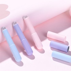 꿈꾸는비 실리콘 팁브러쉬 아이섀도우브러쉬, 블루